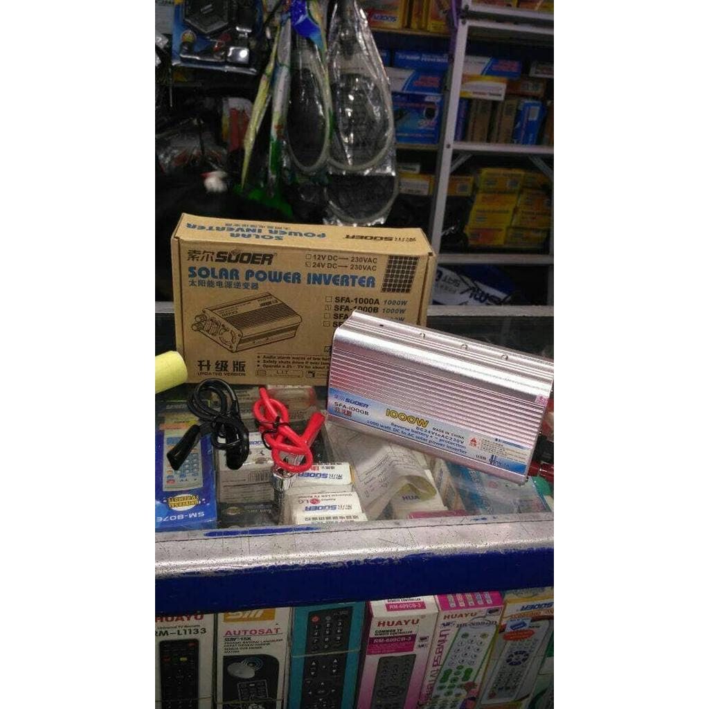 Power Inverter 1000 Watt 24 Volt ( 1000w / 24v ) Sda merk suoer