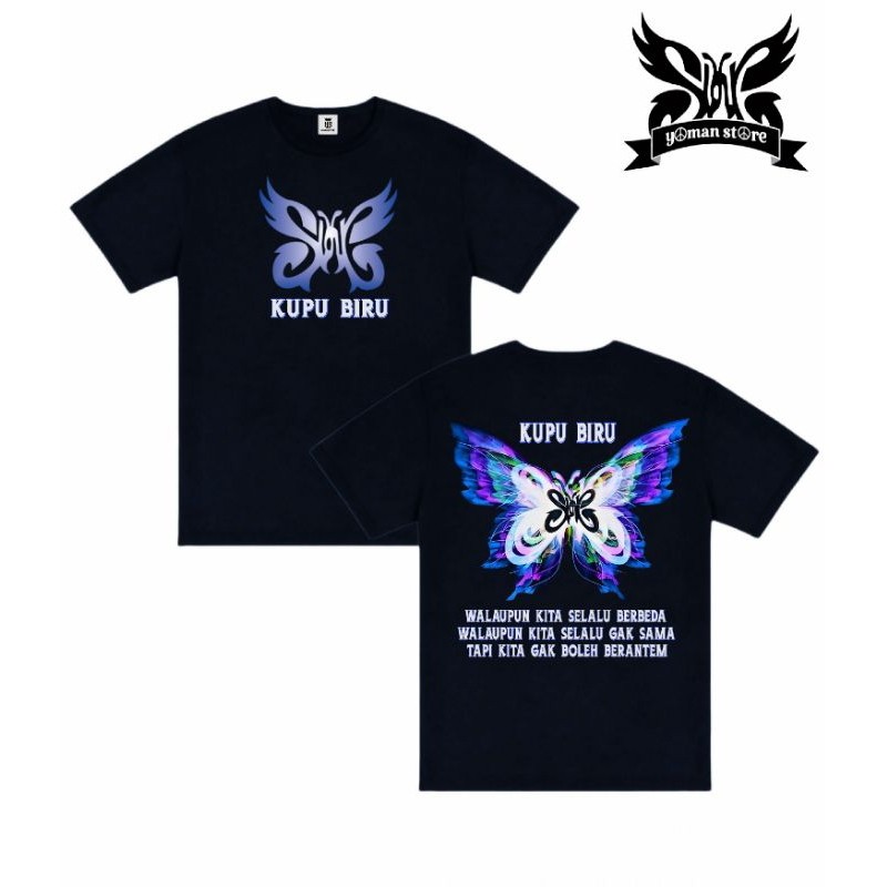 Kaos Slank ~ Kupu Biru New Original