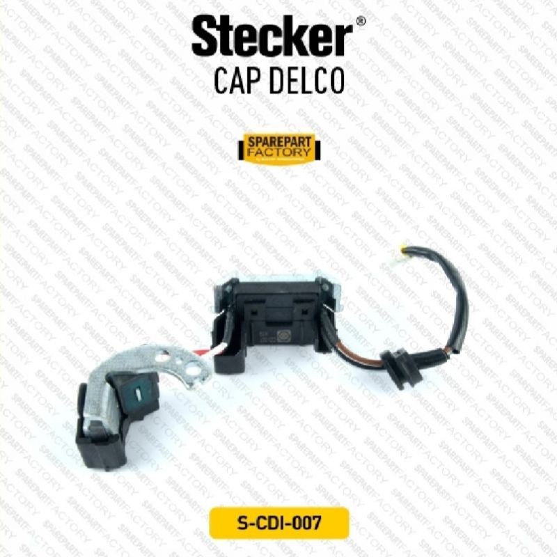 CDI Delco Karimun 12V 2 Pin 99-06 Merk Stecker