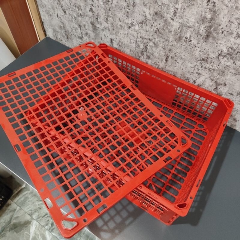 [SMP13] Keranjang Buah / Keranjang Serbaguna Tutup Plastik