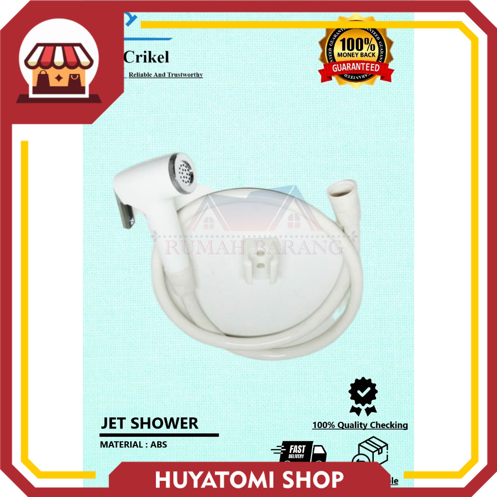 Promo Jet Shower Toilet Putih / Shower Bidet Toilet Putih / Shower Cebok