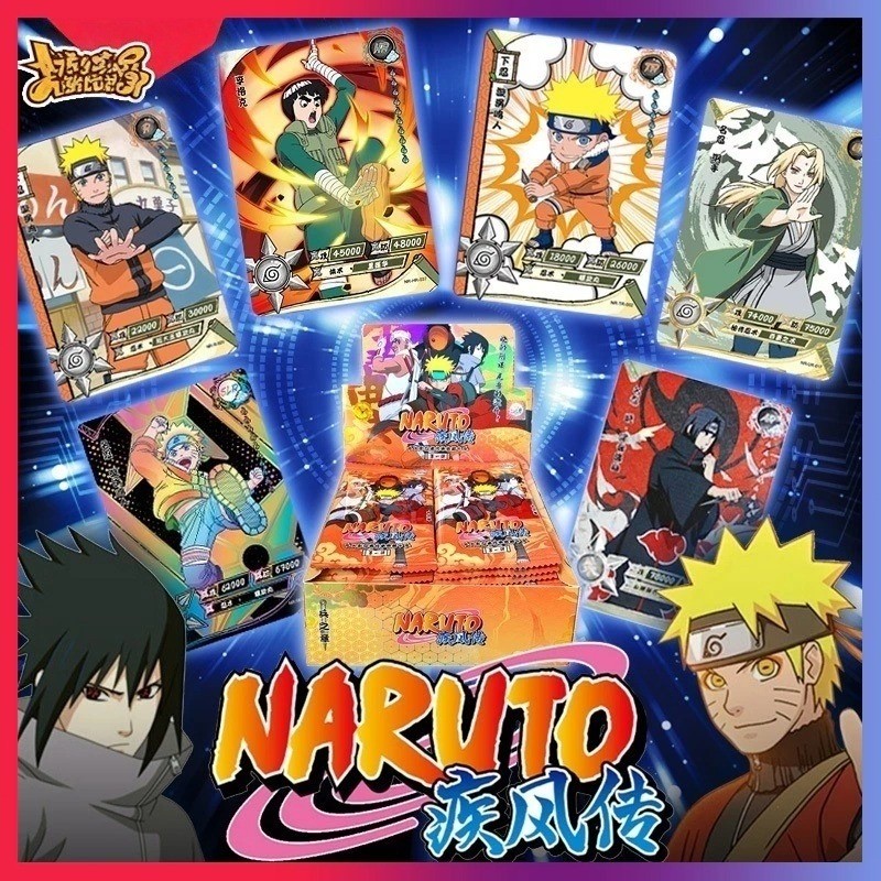 SAMULSHOP 【24H COD】GROSIR Naruto Kayou Tier 2/Tier 3/Tier 5 Original Naruto Trading Cards Game Kartu