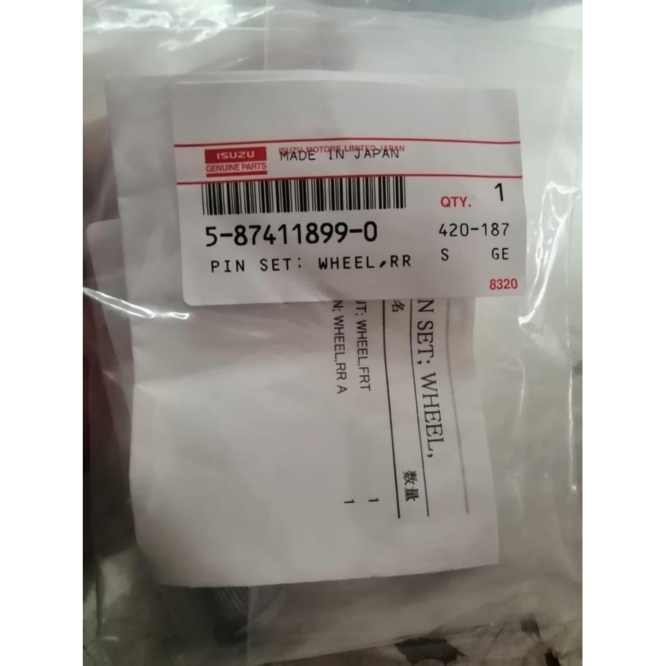 Baut dan Mur roda isuzu panther 2.3 / 2.5 original quality