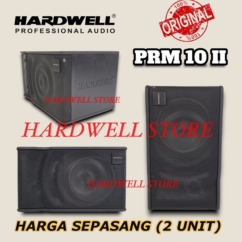 Speaker Pasif / Speaker Passive 10 Inch Hardwell PRM 10 II Original Sepasang