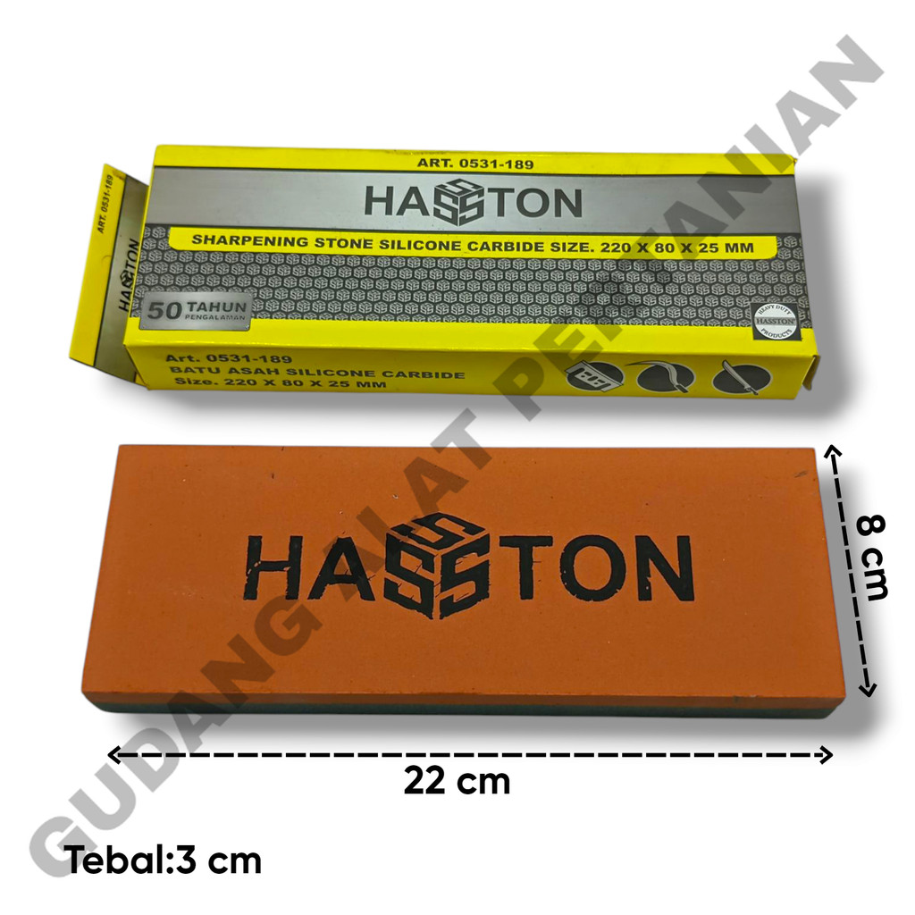 BATU ASAH MERK HASTON BESAR BATU ALAM ASLI ORIGINAL