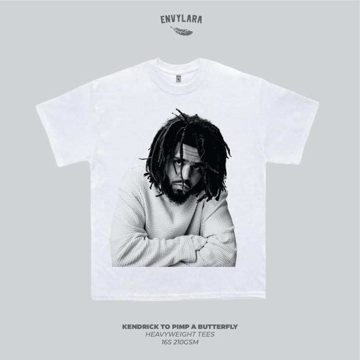 (COD) J-Cole Cole World T-shirt Heavyweight Cotton 16s Kaos Band Bootleg - M - M