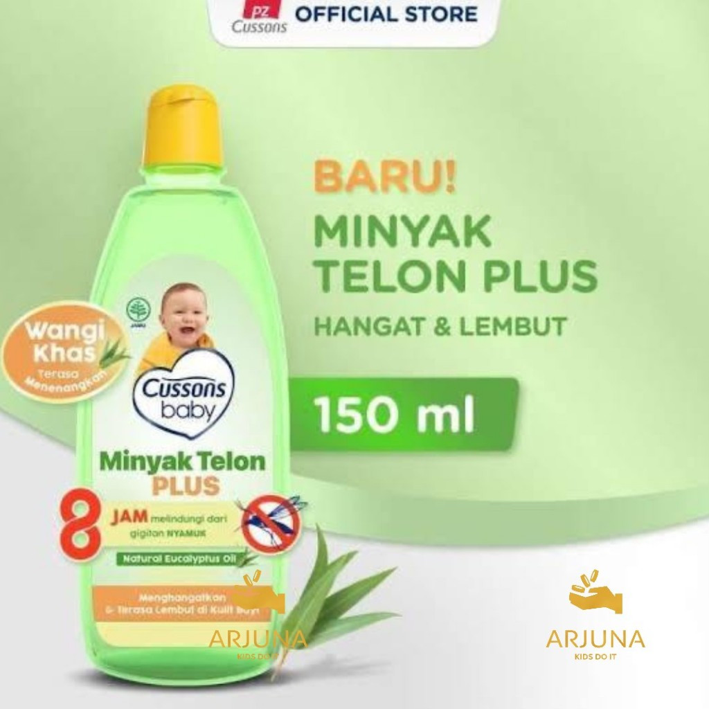 CUSSONS Baby Minyak Telon Plus / Minyak Telon Bayi Cussons / Minyak Telon Bayi