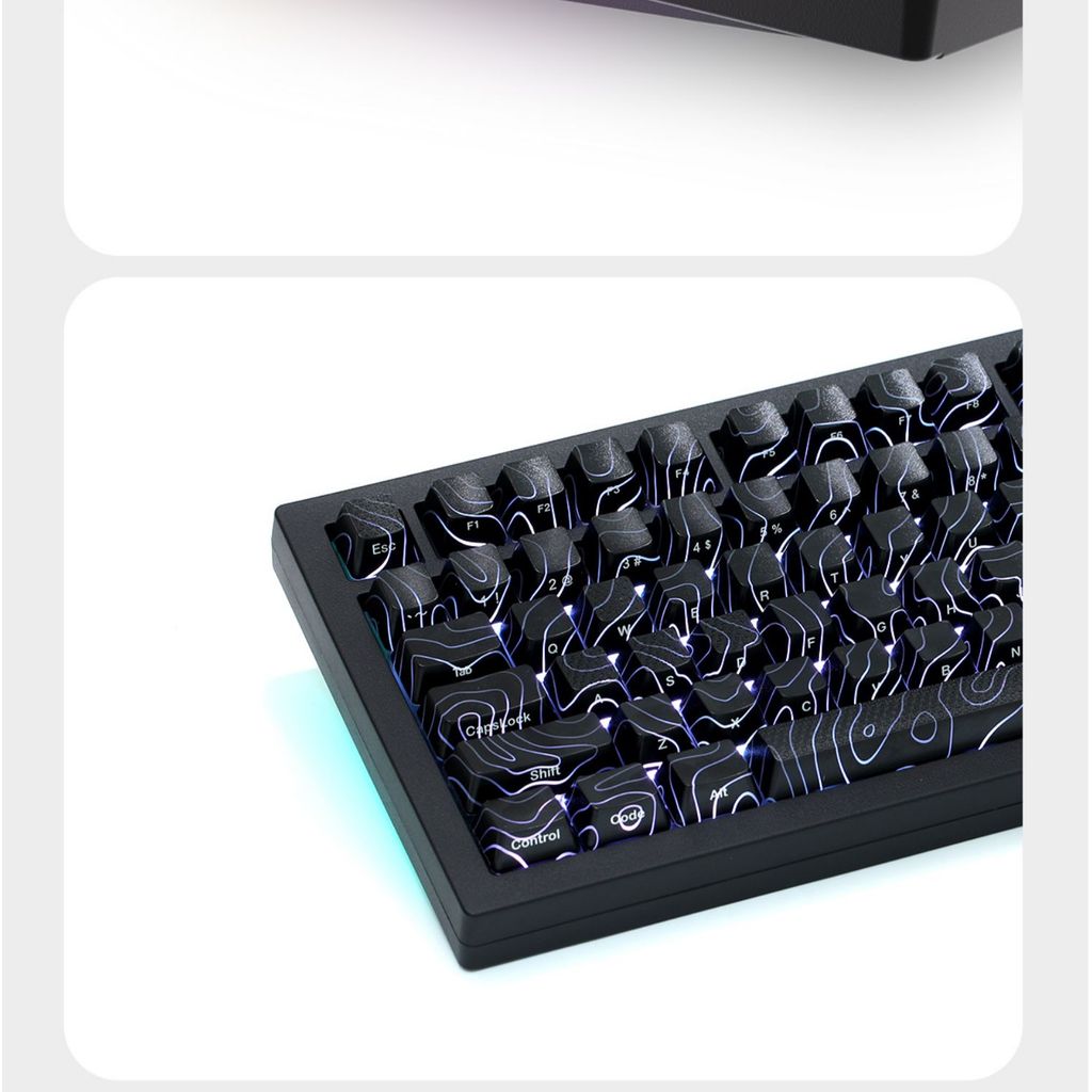 Zuohe Zh870 Mechanical Keyboard Three Mode Wireless Bluetooth RGB Hot Swap Customized Gaming Keyboar