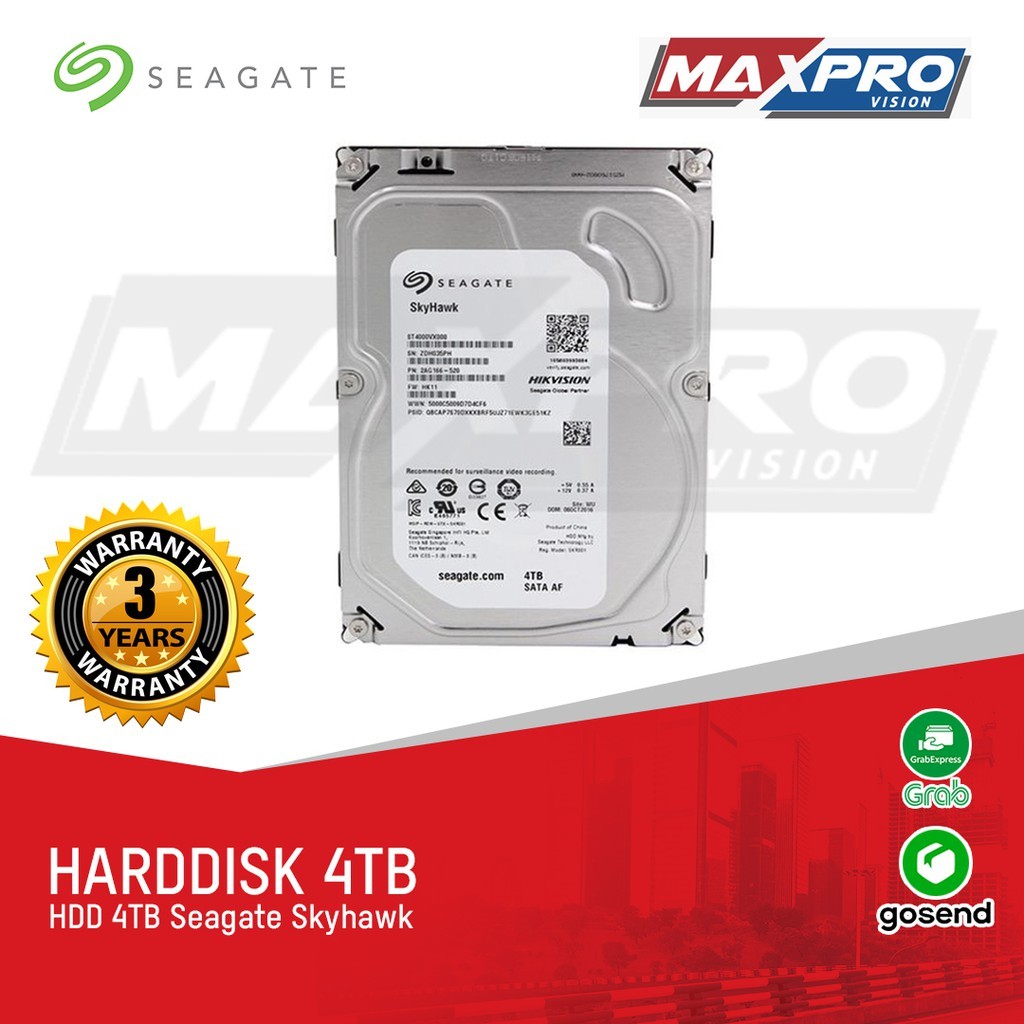 KodeKom HDD 4TB SEAGATE SKYHAWK