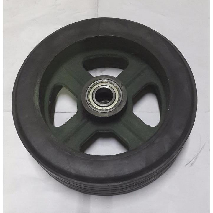 Trolley Wheel / Roda Lori 10 " Jari2 Besi (Tebal)