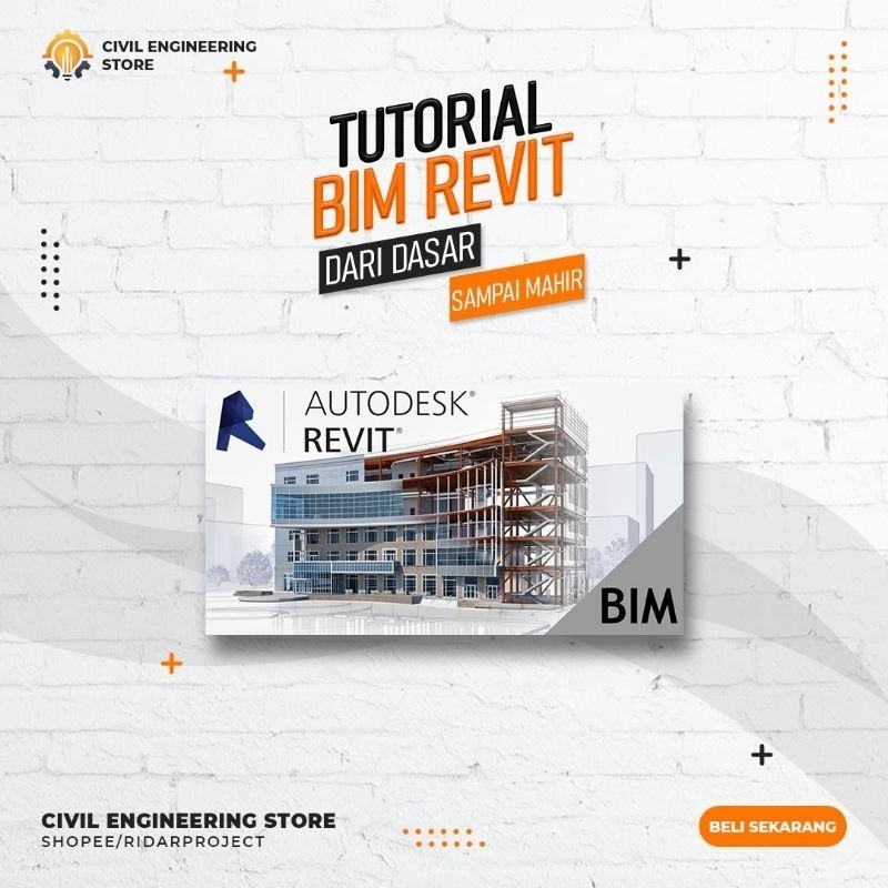 TUTORIAL BIM REVIT DARI DASAR SAMPAI MAHIR