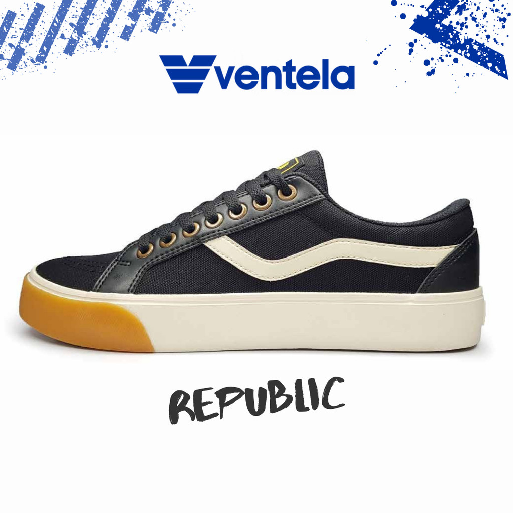 Ventela Republic Low Black Gum Original