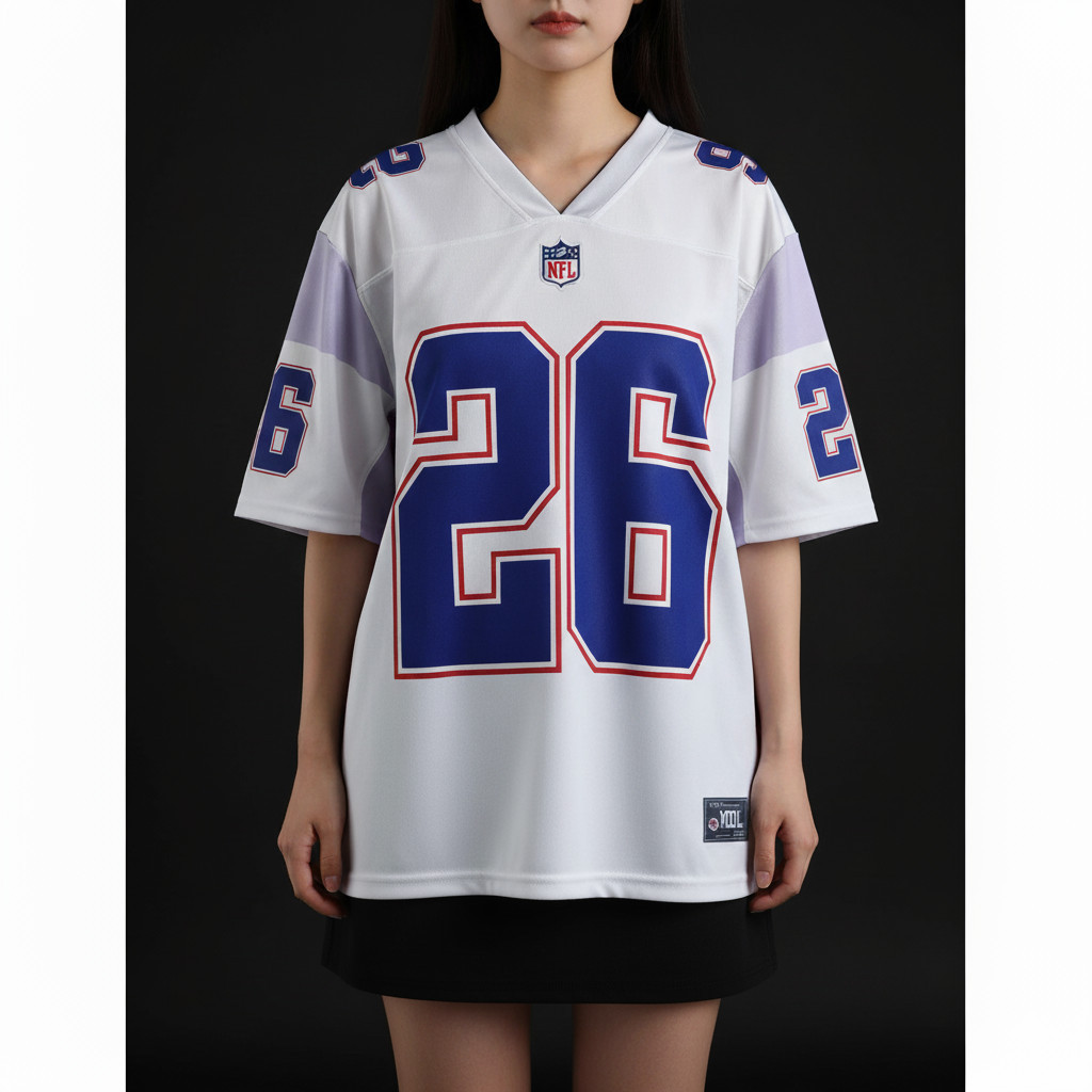 JERSEY 26 PUTIH VINTAGE RUGBY SOCCER OVERSIZE KAOS BAJU JUMBO XXL LD120 STREETWEAR UNISEX BRANDED