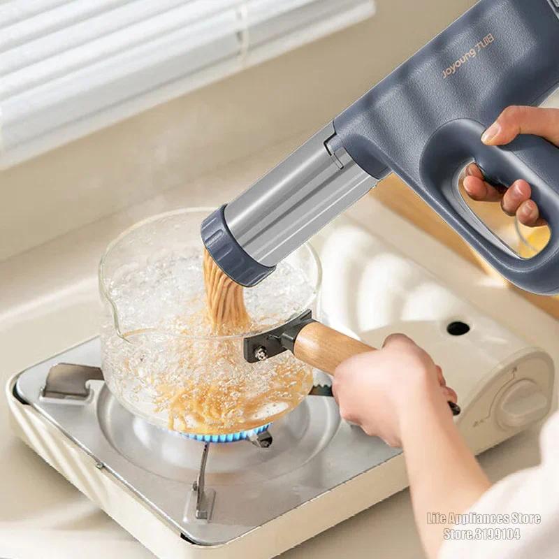 Joyoung Portable Noodles Maker DC5V Rechargeable Battery Wireless Pasta Noodle Machine For Home Kitc