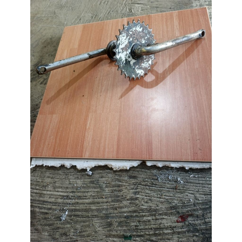 crankset sepeda bmx second layak pakai