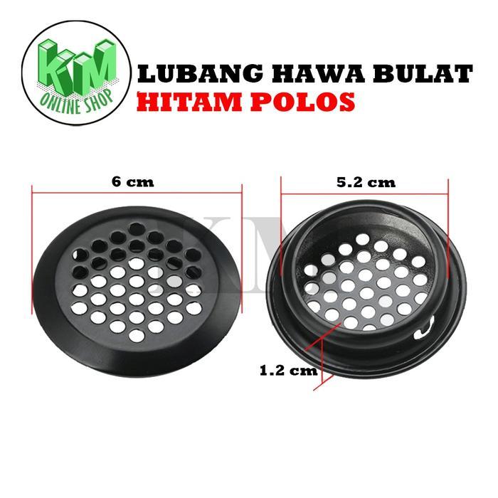 Saringan Udara Lubang Hawa Ventilasi Udara Cabinet Bulat Stainless