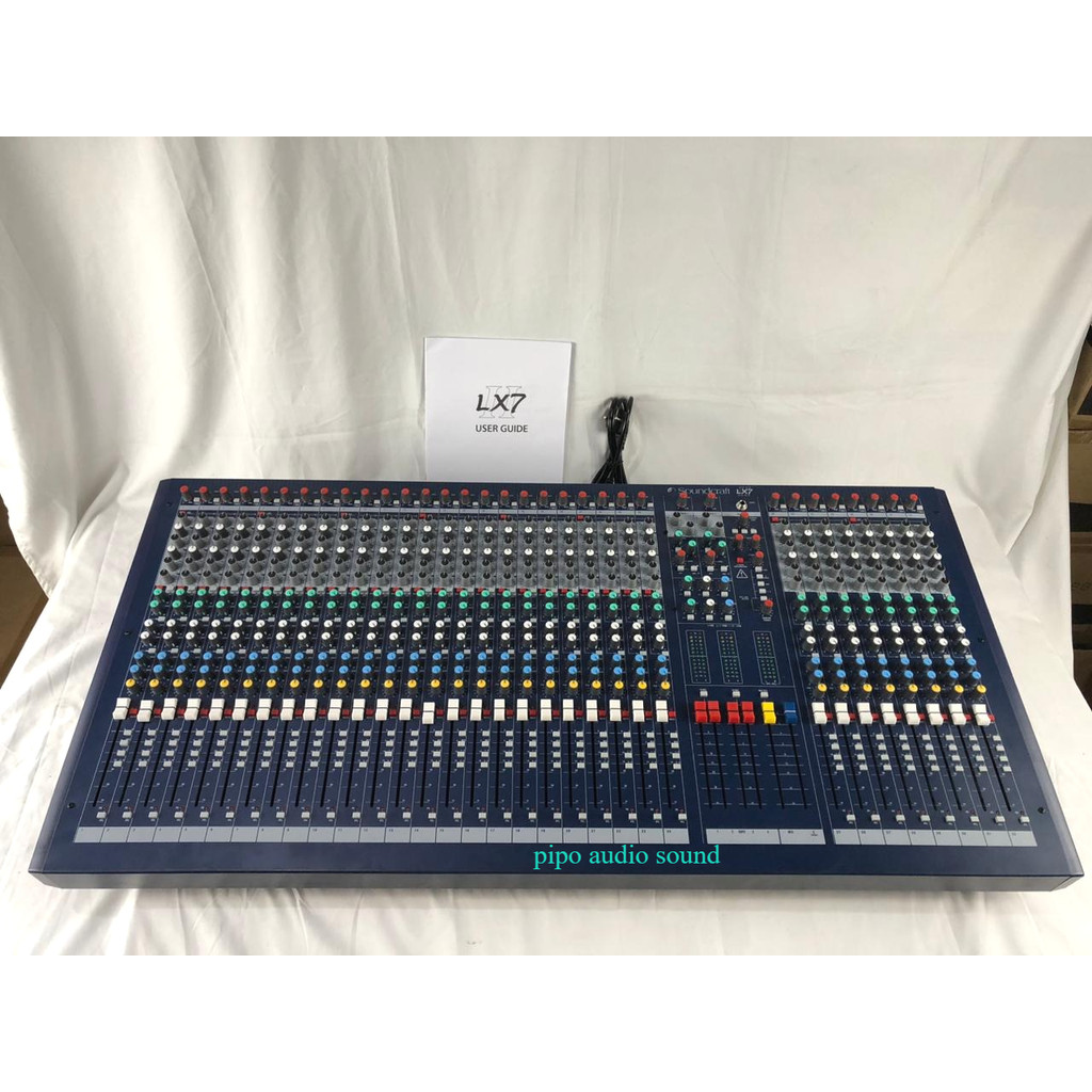 MIXER SOUNDCRAFT LX7 II 32 MIXER 32 CHANNEL LX7ii/32