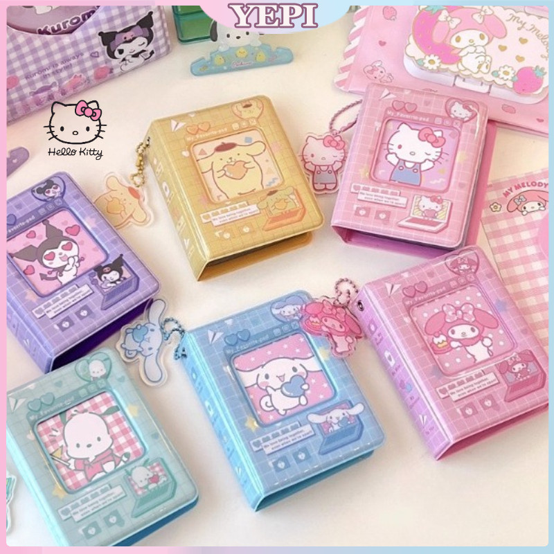 Ready-40 SLOT Lucu Sanrio Album Foto /Penyimpanan foto Polaroid, Tempat Kartu/Album Foto Kartu Idola