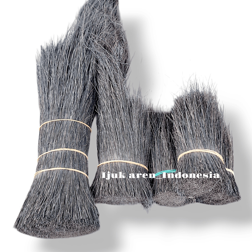Ijuk Aren Hitam Alami – Bahan Serbaguna untuk Sapu, Filter, dan Hiasan Tradisional
