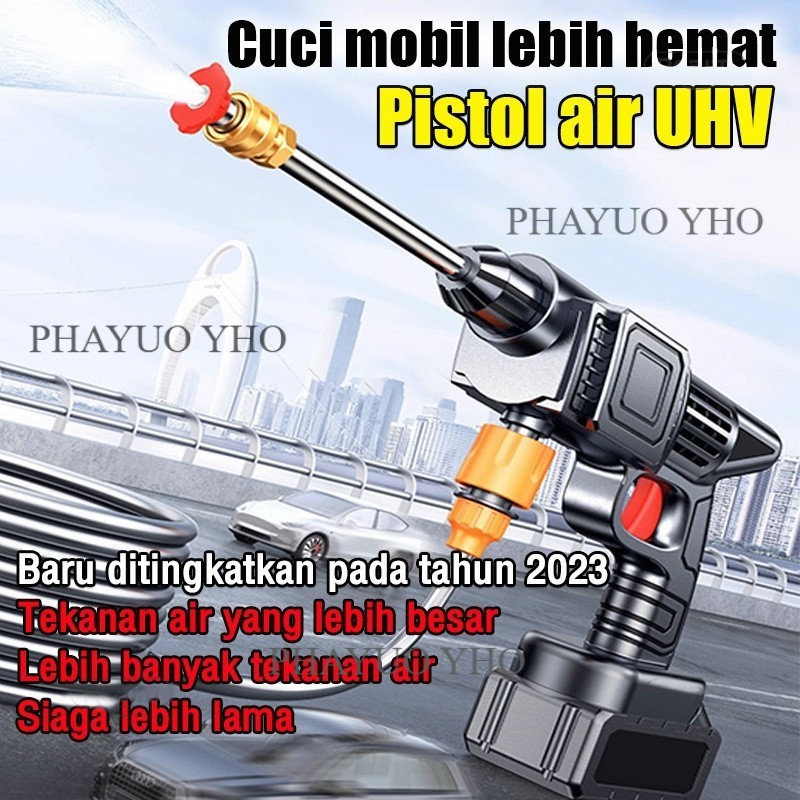 Alat Cuci Motor Mobil Mesin Pembersih AC Screen Sablon Berkualitas Pompa Jet Cleaner Baterai Nirkabe