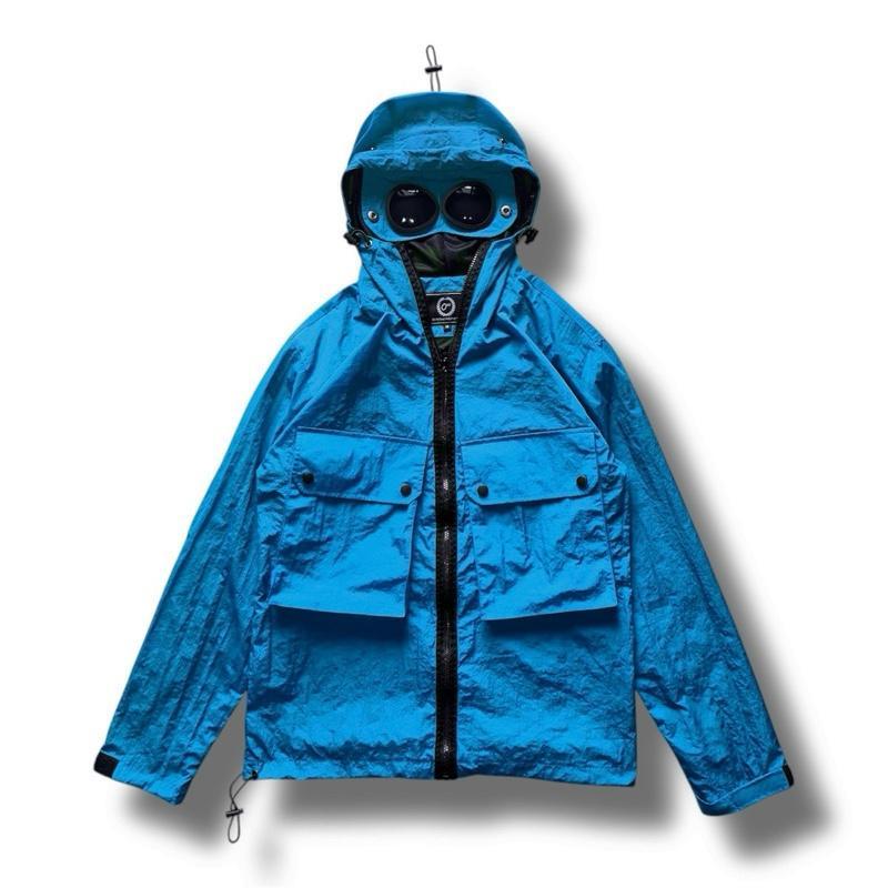 OUTFIRM - Goggle Jaket Nylon “WARNEST” Petrol