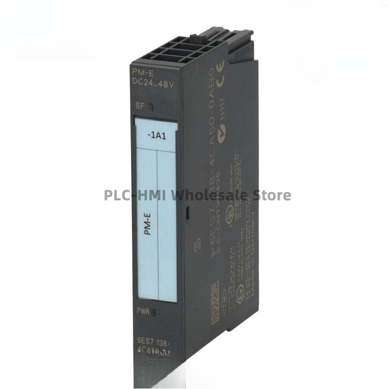 6ES7138-4CA50-0AB0 6ES71384CA500AB0 SIMATIC DP, PM-E power modules for ET 200S; 24 V-48 V DC Origina