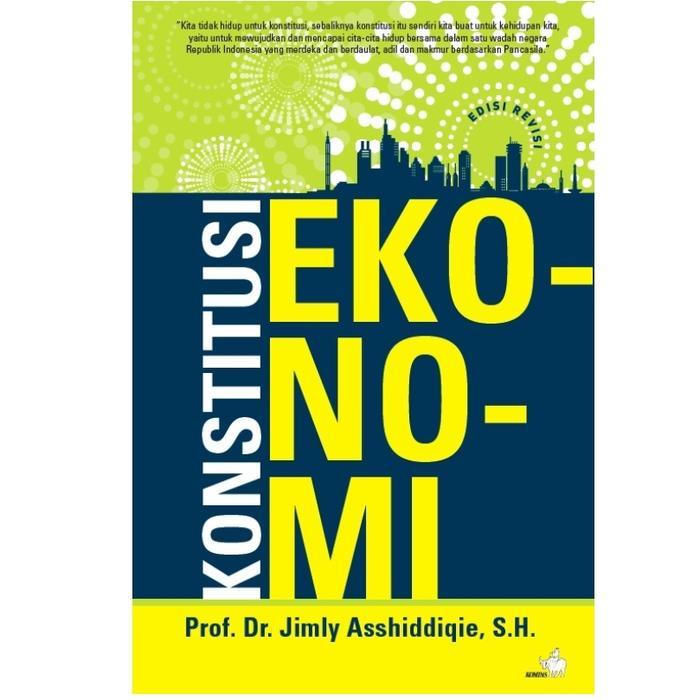 Konstitusi Ekonomi By Jimly Asshiddiqie