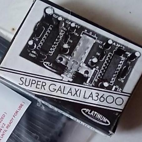 SUPER GALAXY DMS LA3600 2 IC STEREO SUPER GIGABASS BASS PLATINUM GALAXI LOUDNESS LA 3600 PENAMBAH SU