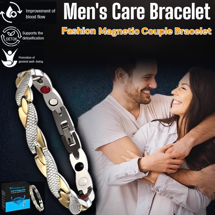 Gelang Kesehatan Pria /Gelang Kesehatan Pria Dengan Terapi Magnet/Gelang Pria Kesehatan/Pelacak Akti