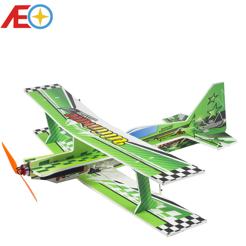 New Indoor/Outdoor PP Foam Sport 3D Biplane 586mm Wingspan Ultimate Lightest RC Plane Model RC MODEL