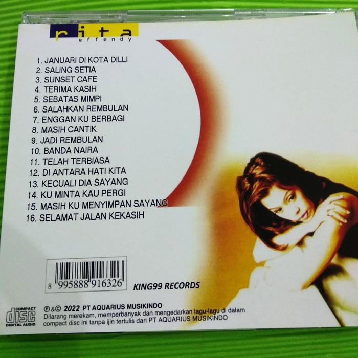 RITA EFFENDY - greatest hits cd audio. memes ruth sahanaya ab three