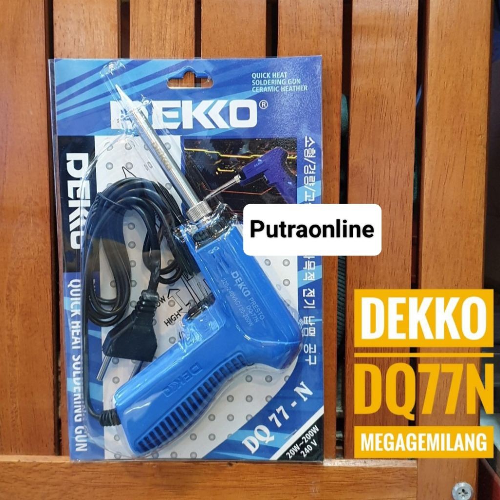TERNASTORE Solder Dekko 220wat Tembak Original / Solder Dekko 220W Solder Model Tembak