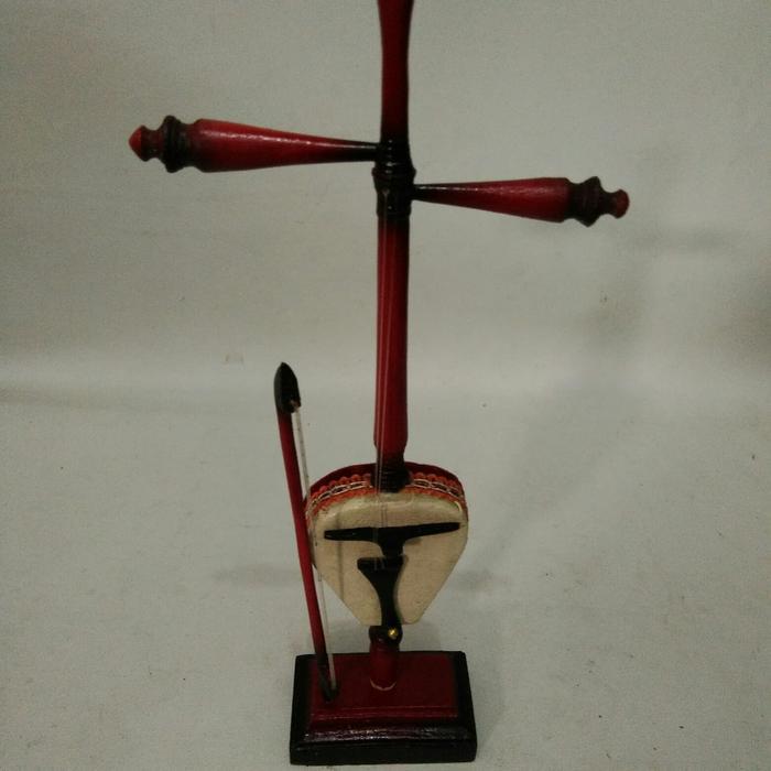 MINIATUR REBAB  Kayu gamelan alat musik tradisional