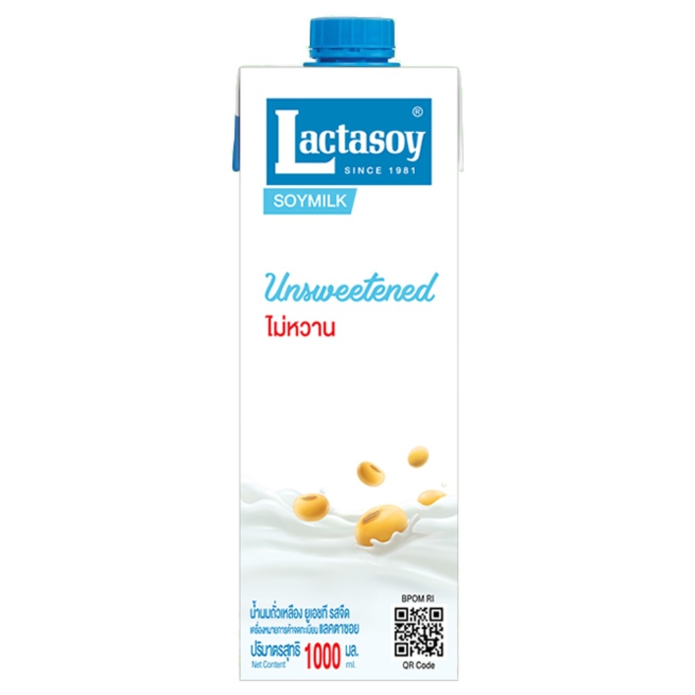 Lactasoy Unsweetened  1 liter