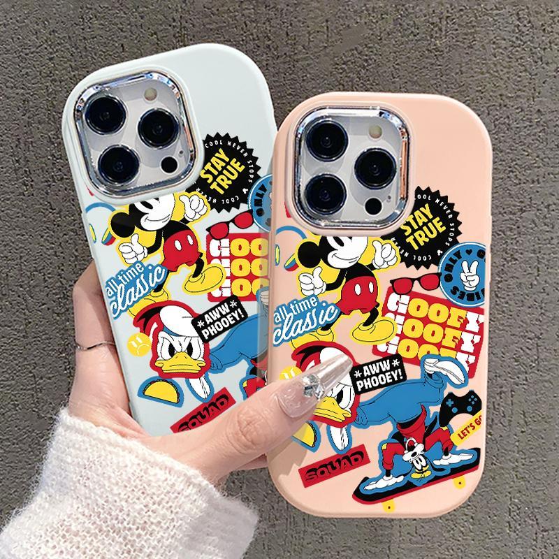 Case Hp For Samsung A32 5G A34 M32 Oval Metal Lens Lucu Tikus Softcase Silikon