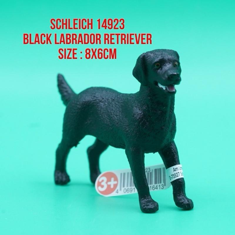 Schleich 14923 Black Labrador Retriever Dog Anjing Lesser Newfoundland Canis lupus Familiaris | Main