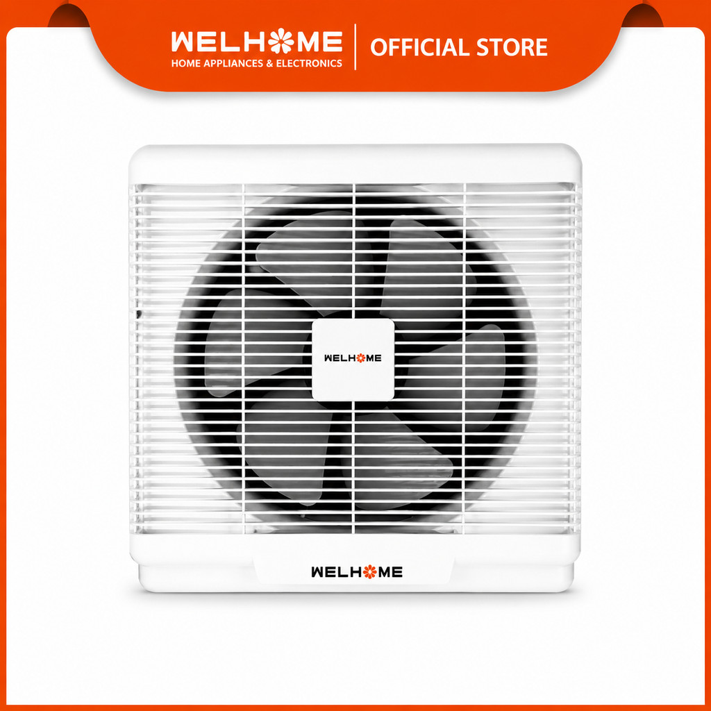 new welhome exhaust fan dinding kipas angin hexos tembok 10 inch 12 inch hexos dinding kipas