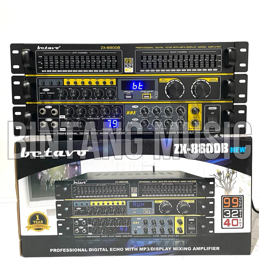 power amplifier betavo zx8800b original bluetooth Betavo ZX 8800B
