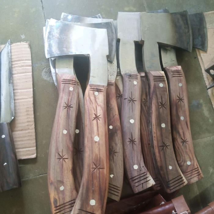 kapak kampak cacah tulang sapi Baja Per Asli Perkakas Juleha