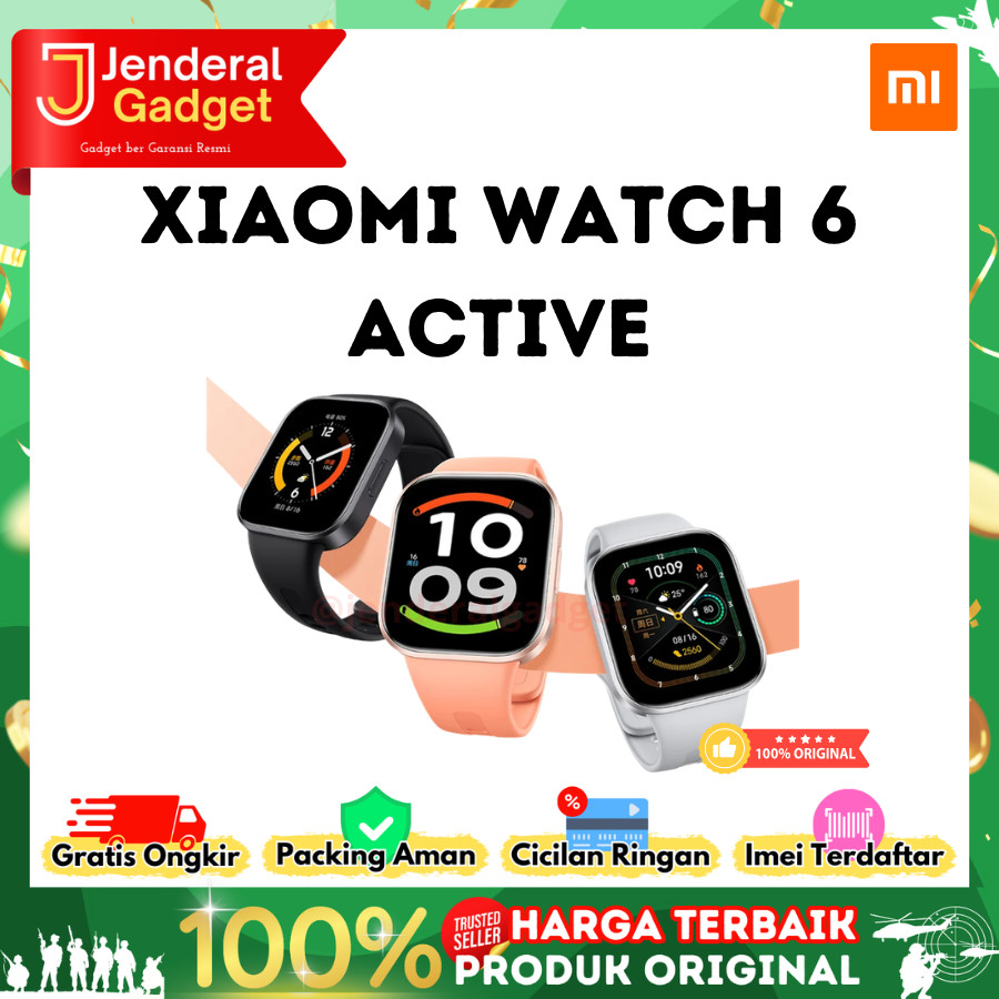 Xiaomi Watch 6 Active Smartwatch Original Resmi