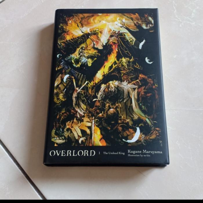 LIGHT NOVEL IMPORT OVERLORD VOL 1 NEW SEGEL ORIGINAL READY STOCK