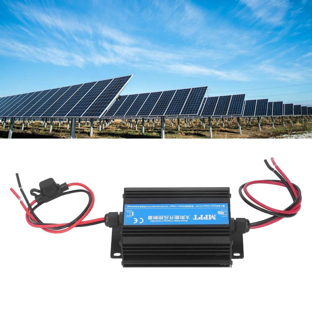 Solar Boost Controller 24V 36V 48V 60V 72V 300W MPPT Electric Vehicle  Energy Saving MPPT Boost Sola