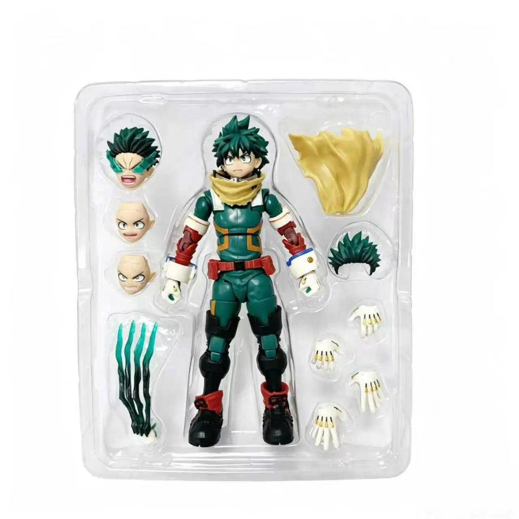 SHF My Hero Academia Deku Izuku Midoriya Katsuki Bakugo Articulated Model Toys Action figure Toys 15