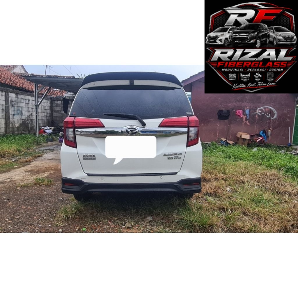 bodykit belakang calya sigra model venturer