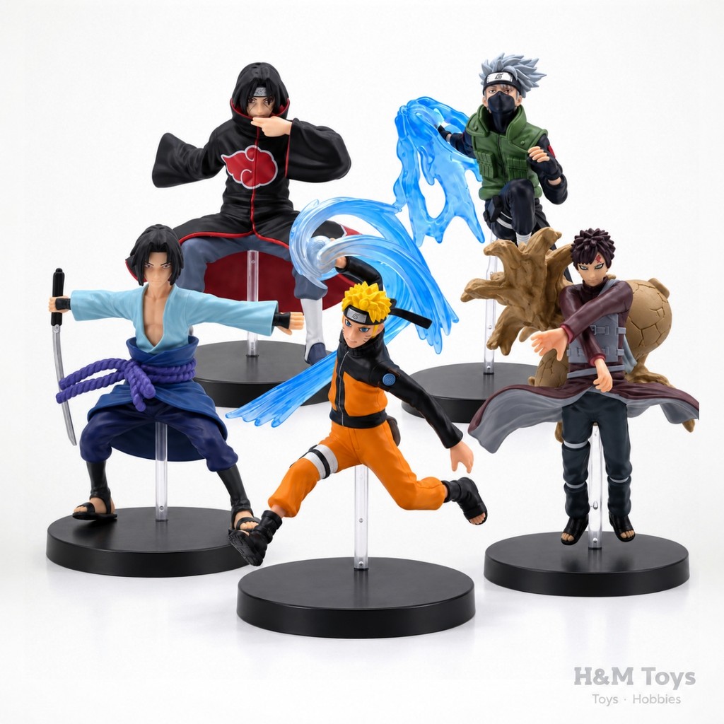 Action Figure Naruto Shippuden - Figure Karakter Anime Mainan Pajangan - Koleksi Naruto