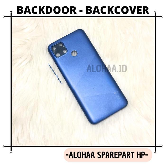 BACKDOOR RE4LM3 C12 - BACKCOVER TUTUP BELAKANG RE4LM3 C12 Blue Red - Blue
