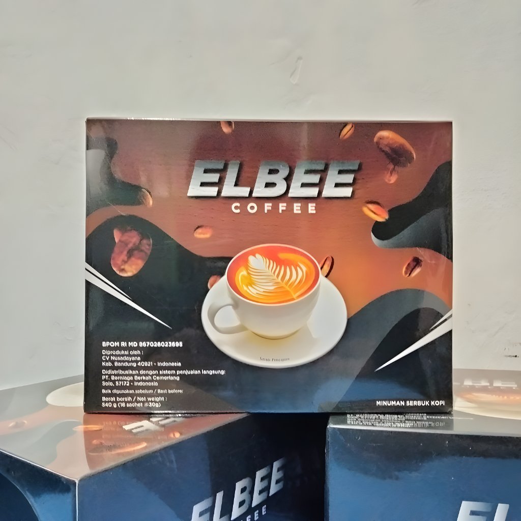 [READY STOCK] COFFE ELBIEE KOPI ELBEE 1 BOX ISI 10 SCT ROBUSTA KRIMER.
