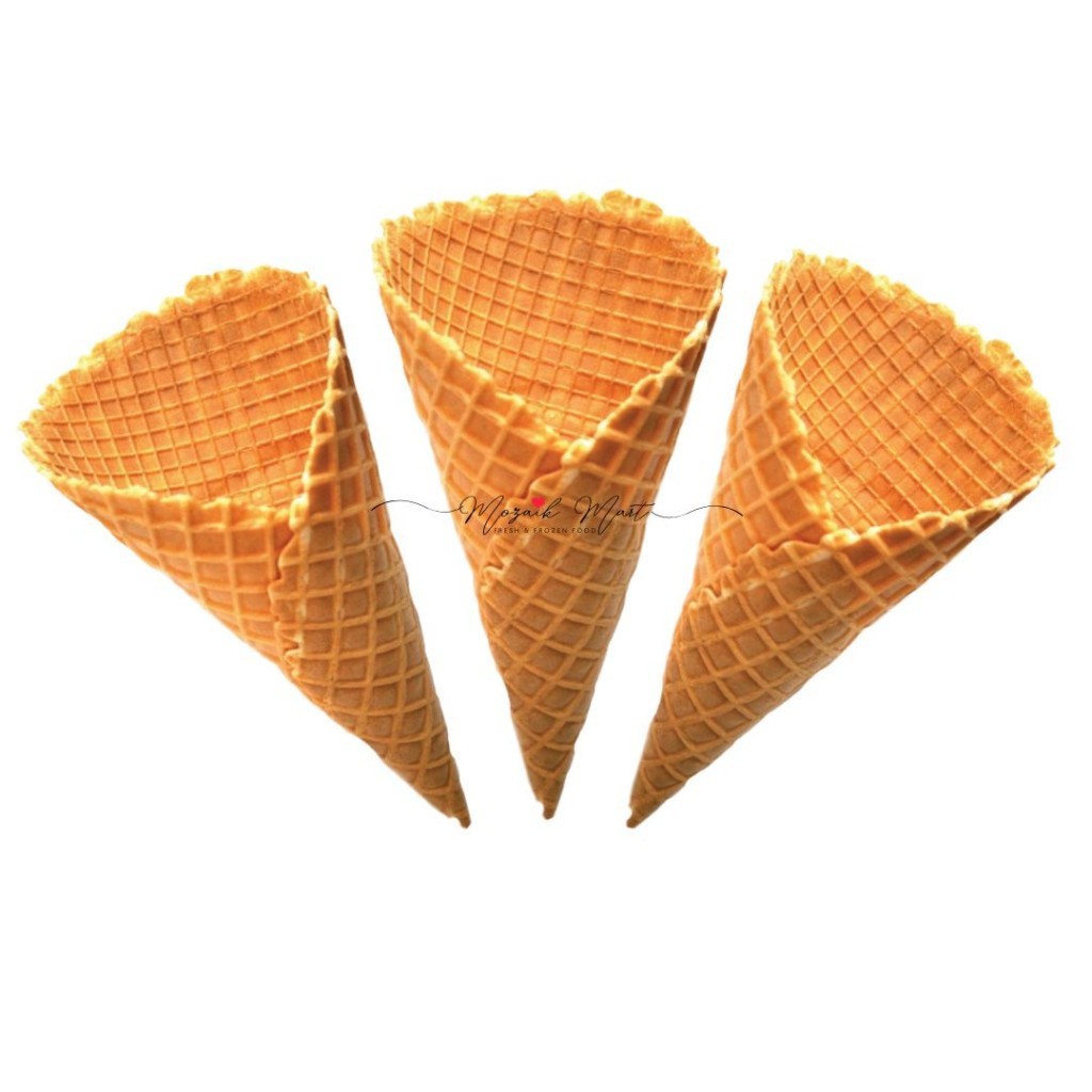 Aladdin Standar Waffle Cone Jumbo Isi 6 pcs