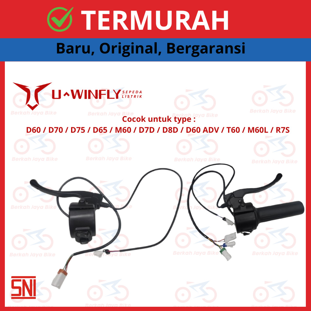 Handel Gas Sepeda Listrik ORIGINAL Uwinfly D60 / D70 / M60 / D7D / D8D / D60 ADV / T60 / D75 / D65 /