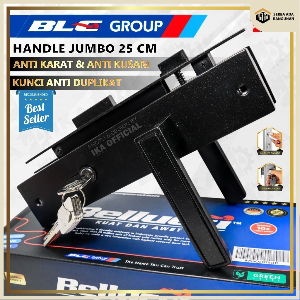 SAB 1 Set Kunci Pintu Besar Bellucci ASTER MB | Handle Pintu | Bellucci Group / Kunci Bellucci ASTER